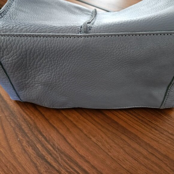 The Sak Blue and Brown Hobo Bag - Picture 2 of 11